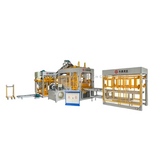 Línea <span class=keywords><strong>de</strong></span> Producción <span class=keywords><strong>de</strong></span> Ladrillos <span class=keywords><strong>de</strong></span> <span class=keywords><strong>Hormigón</strong></span> Automática Hidráulica QT12-15 con Motor y Bomba para Maquinaria <span class=keywords><strong>de</strong></span> Construcción - Product Image 1