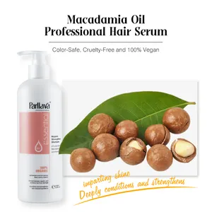 Champú y Acondicionador de aceite de Macadamia, económico, adecuado para cabello seco y rizado