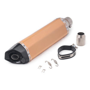 Chmotor ท่อไอเสียมอเตอร์ไซค์อเนกประสงค์, ท่อไอเสียมอเตอร์ไซค์วิบากสำหรับ HONDA <span class=keywords><strong>CBR</strong></span> 954 RR goldwing 1800 Rebel steed <span class=keywords><strong>400</strong></span> Cbr125R - Product Image 4