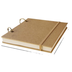 Nhà Máy Trực Tiếp Giá Bìa Cứng Trống Trang Kraft <span class=keywords><strong>Spiral</strong></span> Sketchbook - Product Image 1