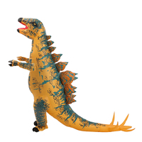Costume de dinosaure gonflable Halloween T REX Costume de dinosaure Dragon Costume de mascotte T-REX Costumes gonflables Dino gonflable