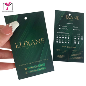 Étiquettes personnalisées MUYANG en tissu tissé, durables, pour perruques et extensions capillaires, à coudre sur casquettes en filet pour la vente - Product Image 6