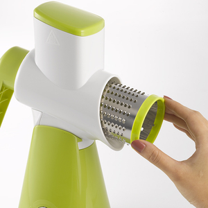 Cortador de Verduras, Cortador de Cebolla, Contenedor de ABS, Espiralizador, Cortador en Espiral, Acero Inoxidable Seguro, Verde - Product Image 5