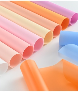 Papel <span class=keywords><strong>de</strong></span> Envolver para Flores, Estilo Coreano, Mate, Semitransparente, Impresión con Tinta Ecológica, Color Sólido, Material para Envolver Ramos - Product Image 2