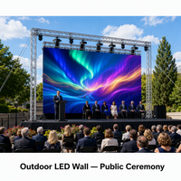 Pantalla LED de Alquiler para Escenarios, Pantalla de Video para Eventos en Interiores y Exteriores, Espectáculos Musicales, Bodas, Fiestas y Presentaciones Corporativas