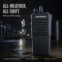 Radio bidirectionnelle Motorola R7A R7 NKP IP68 étanche longue portée MOTOTRBO DMR numérique UHF VHF robuste avec écran portable