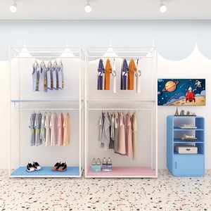 Accesorios <span class=keywords><strong>de</strong></span> tienda <span class=keywords><strong>de</strong></span> <span class=keywords><strong>ropa</strong></span> para niños baratos con el mejor descuento y soporte colgante <span class=keywords><strong>de</strong></span> <span class=keywords><strong>ropa</strong></span> <span class=keywords><strong>de</strong></span> exhibición - Product Image 3