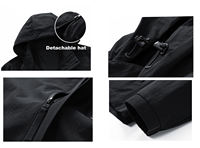 Vestes à capuche pour hommes Veste coupe-vent imperméable pour hommes Conception personnalisée Vestes de pluie pour hommes Imperméable coupe-vent Softshell Imperméable