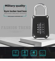 YH2147 Cadenas à combinaison à 4 chiffres en alliage de zinc durable pour armoire de gym, porte de garage, extérieur, fabriqué en Chine