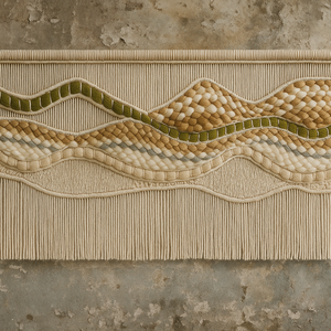 Factory <span class=keywords><strong>Boh</strong></span> <span class=keywords><strong>Me</strong></span> Tejido Escandinavo en cuerda de algodón natural para patio Proporciona espejo colgante como hilo de arte con macramé y diseño - Product Image 4