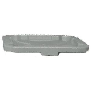 Tapa Brute Cuadrada Gris Cubo FG3536 FG353900GRAY Gray Waste <b>Bin</b> Lid - Product Image 1