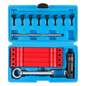 WZAUTO 5 pièces en acier moteur courroie de distribution arbre à cames outil de verrouillage arbre d'équilibrage outils de réparation citroën C3 <span class=keywords><strong>Peugeot</strong></span> <span class=keywords><strong>208</strong></span> 1.0 1.2T véhicules - Product Image 6