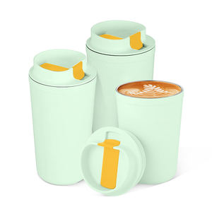 ODM 12oz Tazas de café de acero inoxidable de doble pared Oficina a prueba de fugas 350ml Taza de café aislada con tapa - Product Image 6