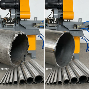 Machine de découpe de tubes et profilés en aluminium sans bavures, haute précision 45/90 °   Machines de découpe de tubes ronds et carrés - Product Image 3