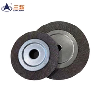 Roues abrasives à lamelles en oxyde d'aluminium Roue à lamelles non montée