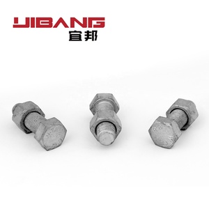 Boulon hexagonal en acier galvanisé Din933 boulons et écrous M4 M6 M8 Boulon Roscas 8.8 M12 M16 M18 Parafuso Sextavado M20 M24 pour toit de porte - Product Image 6