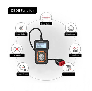 T31 Xe Đầy Đủ OBD2/<span class=keywords><strong>EOBD</strong></span> Máy Quét Kiểm Tra Tự Động Hệ Thống Động Cơ Công Cụ Chẩn Đoán Ô Tô Chuyên Nghiệp Mã Đọc Máy Quét - Product Image 5