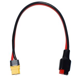 Maßgefertigtes Amass XT60 XT60H Buchsen-zu-Stecker-Kabel (30A) für Tragbare Powerstationen und Energiespeicher-Solarsysteme - Product Image 4