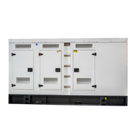 Groupe électrogène triphasé pour centrale électrique 100 kW 200 kW 300 kW, générateur diesel silencieux avec ATS en option, certifié EPA CE ISO