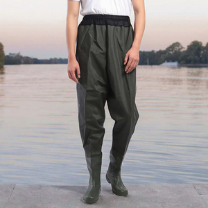 Tuta da <span class=keywords><strong>pesca</strong></span> impermeabile personalizzabile all'aperto Waders con stivali pantaloni a fianco per la caccia <span class=keywords><strong>e</strong></span> la <span class=keywords><strong>pesca</strong></span> - Product Image 3