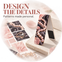 Marque-page magnétique de luxe en satin perlé pour femme, marque-page pliable personnalisé, design floral élégant, cadeau de lecture, papeterie
