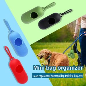 Dispensador de Bolsas para Excrementos de Perro con Forma de Cápsula, Porta Desechos, Herramienta de Limpieza, Productos para Mascotas - Product Image 5