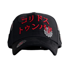 Chất Lượng Hàng Đầu 6 Bảng Điều Chỉnh Một Khung Gorras El Barbas Mũ Sang Trọng Mens 24K Vàng <span class=keywords><strong>Hat</strong></span> Da Lộn Mũ Bóng Chày Barbas Mũ Với Kim Loại Logo - Product Image 4