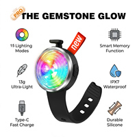 Collar Luminoso LED Recargable e Impermeable para Perros, Serie Gem, de Fabricante con Certificación BSCI, para Seguridad Nocturna de Perros Pequeños y Medianos