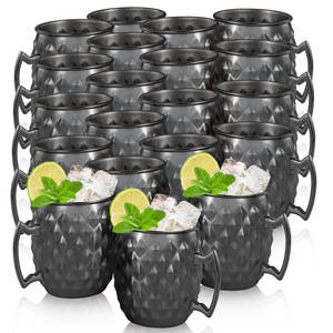 أكواب فناجين بقر مع غذاء آمن من الفولاذ المقاوم للصدأ مطروق مقاوم للصدأ وكوتيل منزلي للبيرة Margaritas - Product Image 1