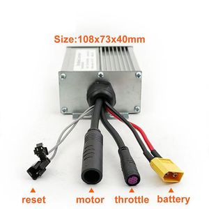 Elektrische besturingskit voor boerderijviskarren 24v 36v 48v 350w, conversiekit voor kruiwagen, 14,5 inch karremotorwiel met band - Product Image 3