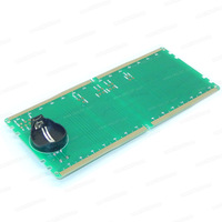 Carte de test de slot RAM DDR5 UDIMM avec analyseur de panne LED pour technicien de réparation de cartes mères de bureau