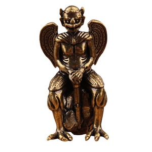 Figura Decorativa de Latón del <span class=keywords><strong>Rey</strong></span> Demonio, Estilo Vintage, Artesanía Creativa para Decoración del Hogar u Oficina, Venta al Por Mayor - Product Image 4