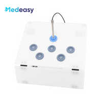 Boîte d'entraînement laparoscopique pliable Medeasy, simulateur de chirurgie laparoscopique avec caméra de simulation HD à 0/30 degrés, formation médicale