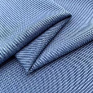 Tessuto Elastico in Maglia a Coste 2*2 in Seta Ghiaccio, Tessuto in <span class=keywords><strong>Spandex</strong></span> per Magliette e Canotte, Tessuto per Hijab Musulmano - Product Image 2