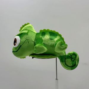 Nouvelle Peluche Épaule de Pascal Super Douce, Jouet en Peluche Lézard Caméléon Magnétique, Rembourrage Coton PP, Base Magnétique - Product Image 1