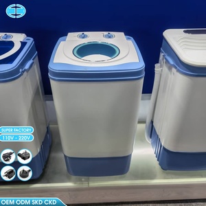 Laveuse-sécheuse portable semi-automatique pliable tout-en-un OEM 7 kg pour usage domestique, extérieur et voyage, idéale pour les sous-vêtements. Découvrez notre Comp. - Product Image 1