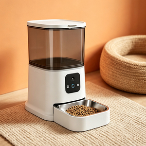 <b>Smart</b> Pet Feeder <b>Camera</b> Automatic Pet Feeder <b>Wifi</b> ODM <b>Smart</b> Pet Feeder For Puppy Kitten - Product Image 1