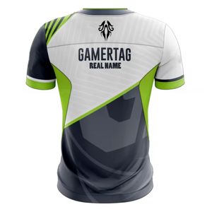 Manufacturer Wholesale Plus Size <strong>Gaming</strong> <strong>Tshirt</strong> Pro E-sports Team Uniform Heat-Transfer Printed 100% Polyester Jersey - Product Image 4