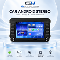 Autoradio GPS Android 7 pouces universel pour VW avec boutons et prise en charge de la caméra de recul