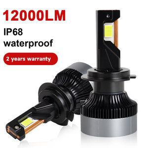 QIDEWIN <b>LED</b> <b>Headlights</b> H4 H7 9005 100W 30000LM High Power Car Lights - Product Image 2
