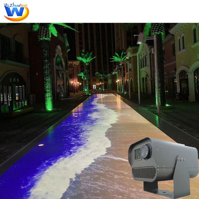 3D Indoor Outdoor Immersive Projection Mapping Multi Channel Sensor Interactive Floor Wall Games Projector