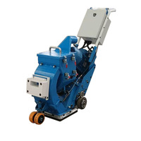 Machine de sablage monophasée 220 V pour préparation de surfaces en béton, garantie 2 ans, vente directe usine, certifiée CE/ISO9001