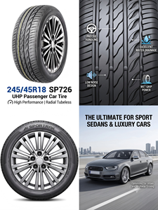 245/45R18 SP726 High Performance PCR <strong>Tire</strong> <strong>Passenger</strong> <strong>Car</strong> <strong>Wheels</strong> &amp; <strong>Tires</strong> Radial Tubeless Tyre UHP China Factory Wholesale - Product Image 5