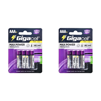 Pilas de Carbono-Zinc AAA de 1.5V, Tamaño Micro, Alta Resistencia, Proporcionan Energía Confiable y Duradera para Juguetes, Linternas, Ratones Inalámbricos