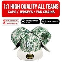 Gorras Clásicas Originales de Alta Calidad al por Mayor para Hombre, Gorra de Béisbol Ajustada de 6 Paneles, Gorra Cerrada, Gorra Snapback