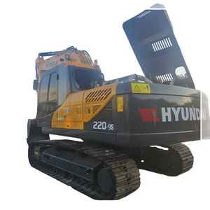 Excavatrice sur chenilles d'occasion Hyundai R220-9S de haute qualité de 22 tonnes 220-9S grande pelle d'occasion en stock à vendre - Product Image 1