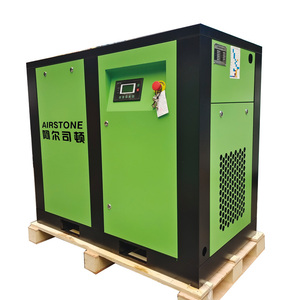 Compresor de Tornillo Industrial Silencioso Trifásico de 15 kW (20 HP) con Accionamiento Directo y Funciones Completas para Suministro de Aire Comprimido - Product Image 1