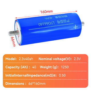 YINLONG 66160 LTO 2.3V 40AH 30AH 35AH 45AH 3.2V Cylindrical Lithium Titanate Battery Cell for Solar Energy Storage System - Product Image 3