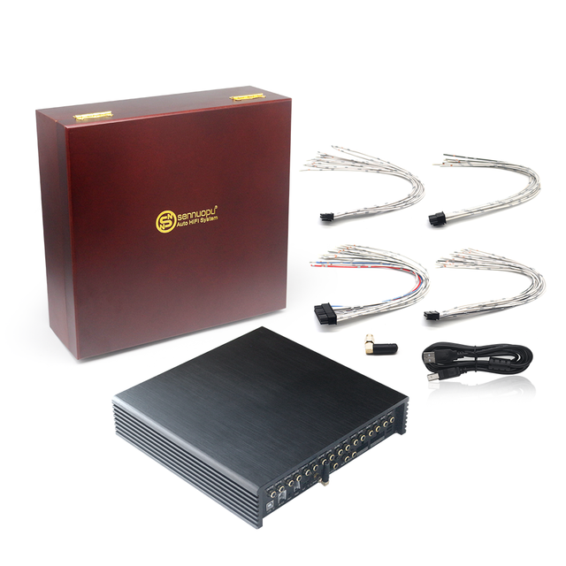 RTS Sennuopu 14 CH Amplifier 16 CH DSP Car Power Amplifiers Audio with Class AB and Class D Genre Product