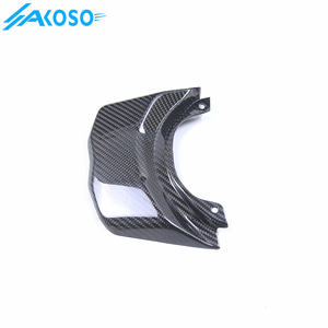 AKOSO carenado de fibra de carbono completamente seco, cubierta de asiento trasero de motocicleta, cubierta protectora de luz trasera para Yamaha <span class=keywords><strong>MT10</strong></span> FZ10 <span class=keywords><strong>2022</strong></span> 2023 2024 - Product Image 2